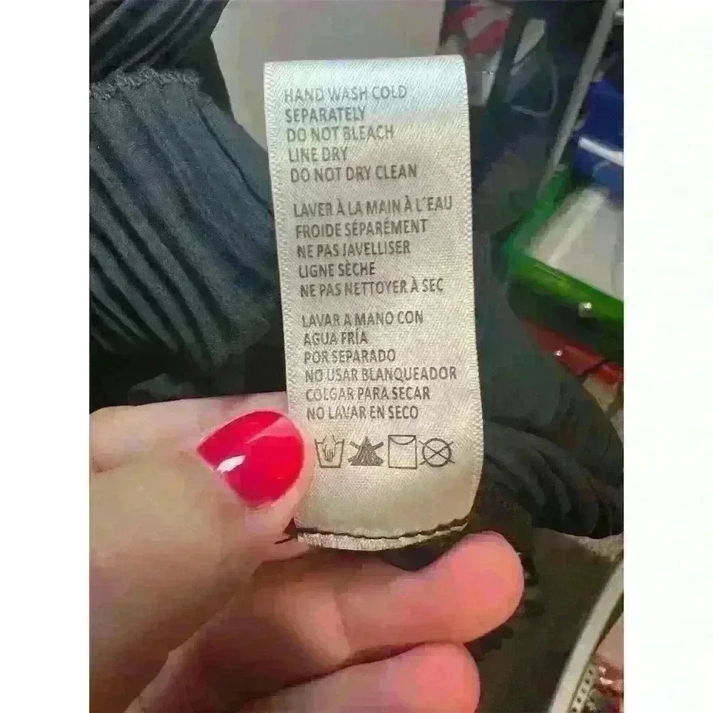 Good American Women's Black Ribbed Maxi Slip Dress Size 00 - Picture 13 of 14